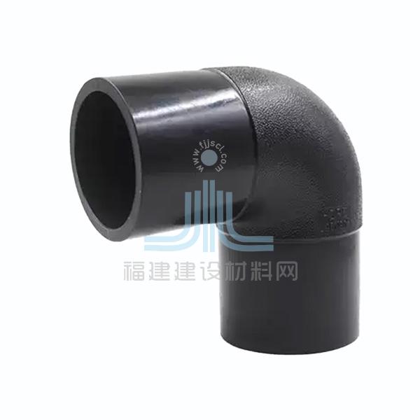 PE对接90度弯头(黑)