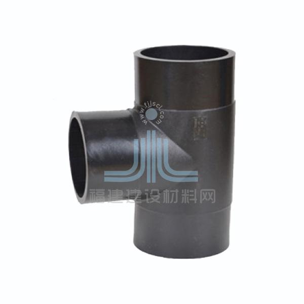 PE对接正三通(黑)